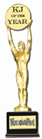 kj of the year trophy
