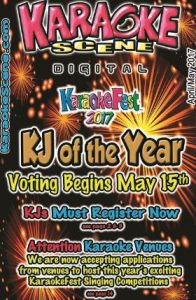 Karaoke Scene Digital April May 2017