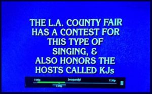 jeopardy karaokefest